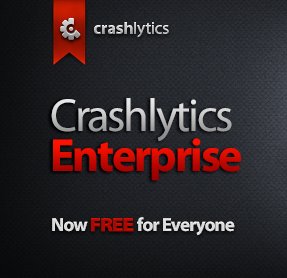 Crashlytics Enterprise, marketing graphic